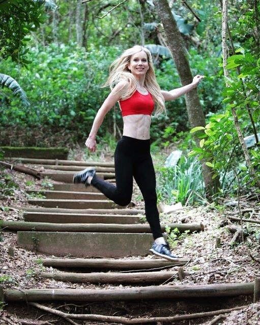 Debbie_Ivins's tweet photo. #mondaymotivation Sometimes it's a jump for joy or leap of faith. But #nevergiveup. Rise above your #challenge 
#run #trails #smile #hope https://t.co/pQABTcMIe3
