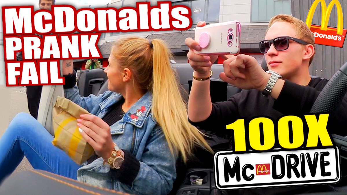 ChrisTezz's tweet photo. NEUES VIDEO!
100X durch den McDrive! (McDonalds Roulette) - Mit POLIZEI-EINSATZ! 😳👮🏼🚔 https://t.co/L5CbaNMPuW https://t.co/ecUeZrcC22