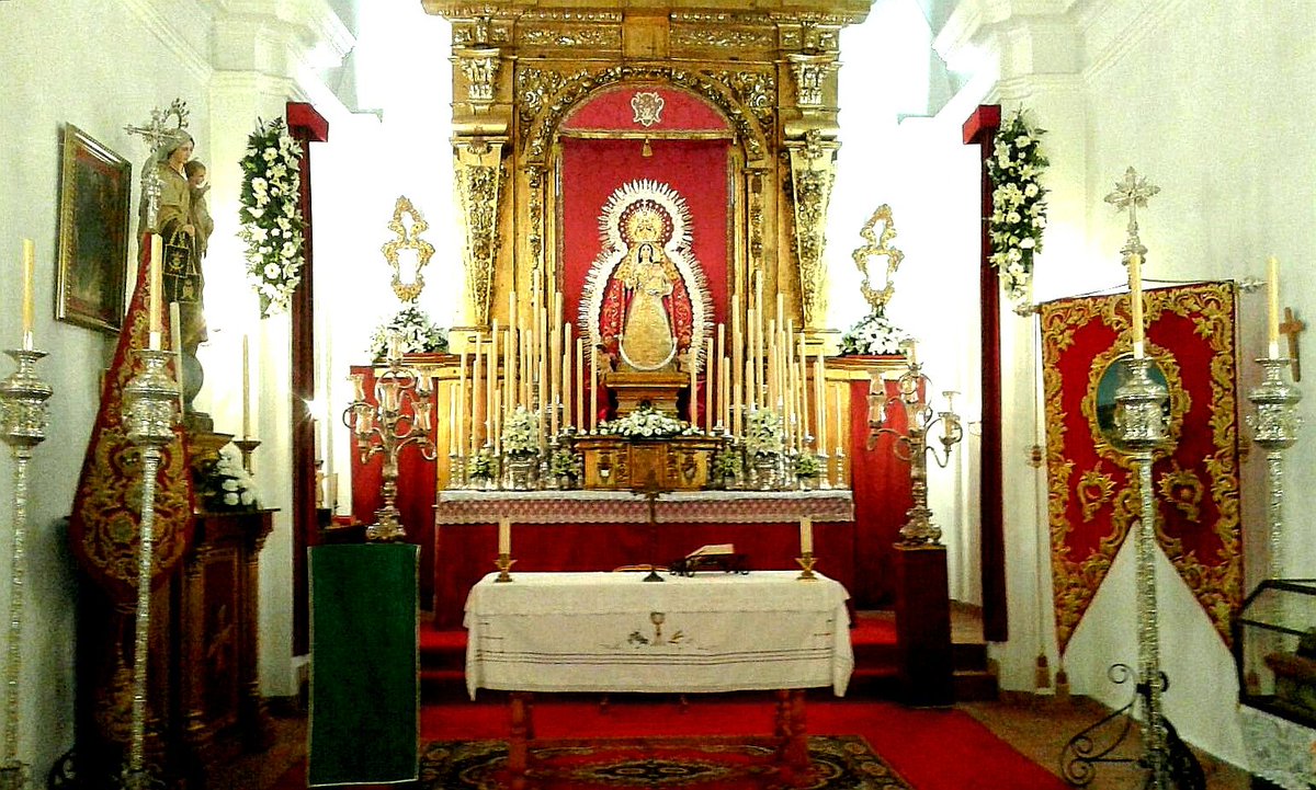 HCabezaVelez's tweet photo. Triudo a la Santísima Virgen de la Cabeza. 31 Oct. 1 y 2 de Nov a las 16.30 h. Rezo del Rosario y 17.00 Misa. En la ermita del cementerio. https://t.co/1U38nvDF1y