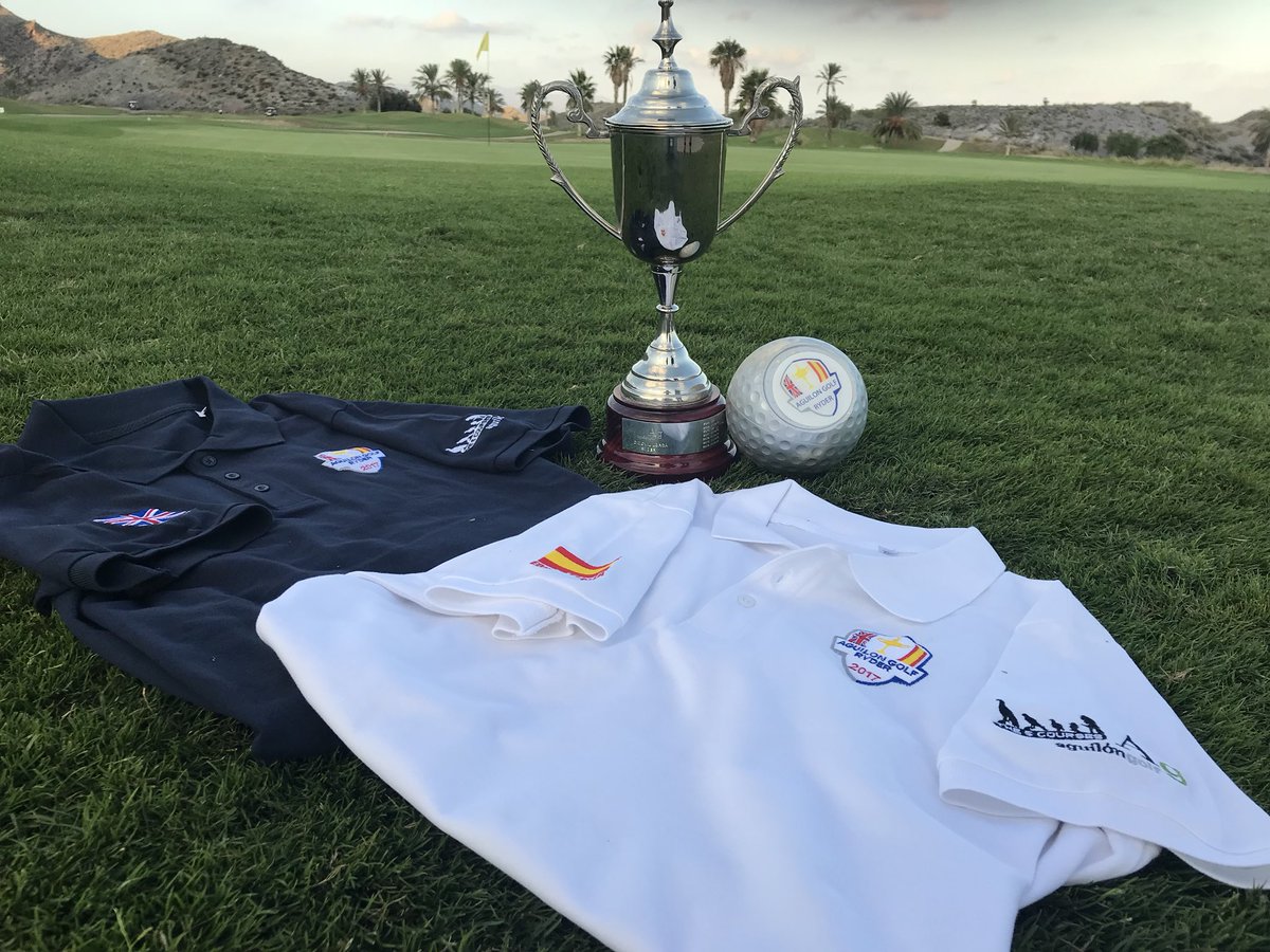 AguilonGolf's tweet photo. Ya estamos preparados!! 4&amp;5 noviembre nuestra querida Ryder España vs UK https://t.co/9f40MzD753