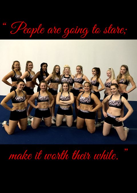 scorpsNS's tweet photo. Huge thank you to @procheer_uni for our new practice wear; we love it ! 🦂♥️
#ScorpionsNiagara #NavySeals #Worlds #NiagarasBest #ProCheer https://t.co/Id8ecoW9nV