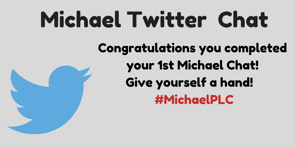omlbrouse's tweet photo. Congratulations...
#MichaelPLC https://t.co/wYb3LASYB8