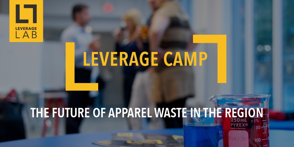 TheLeverageLab's tweet image. Textile waste is now estimated to be the fastest growing waste stream in N. America. Join us Nov.2nd to learn more. ow.ly/JqCY30ge9oI