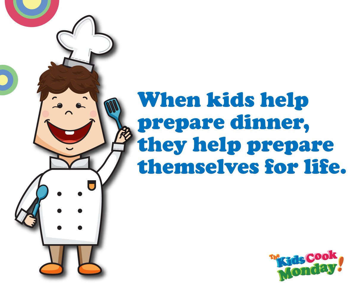 KidsCookMonday's tweet image. Teaching your kids about the importance of nutrition starts in the kitchen tonight with #KidsCookMonday!