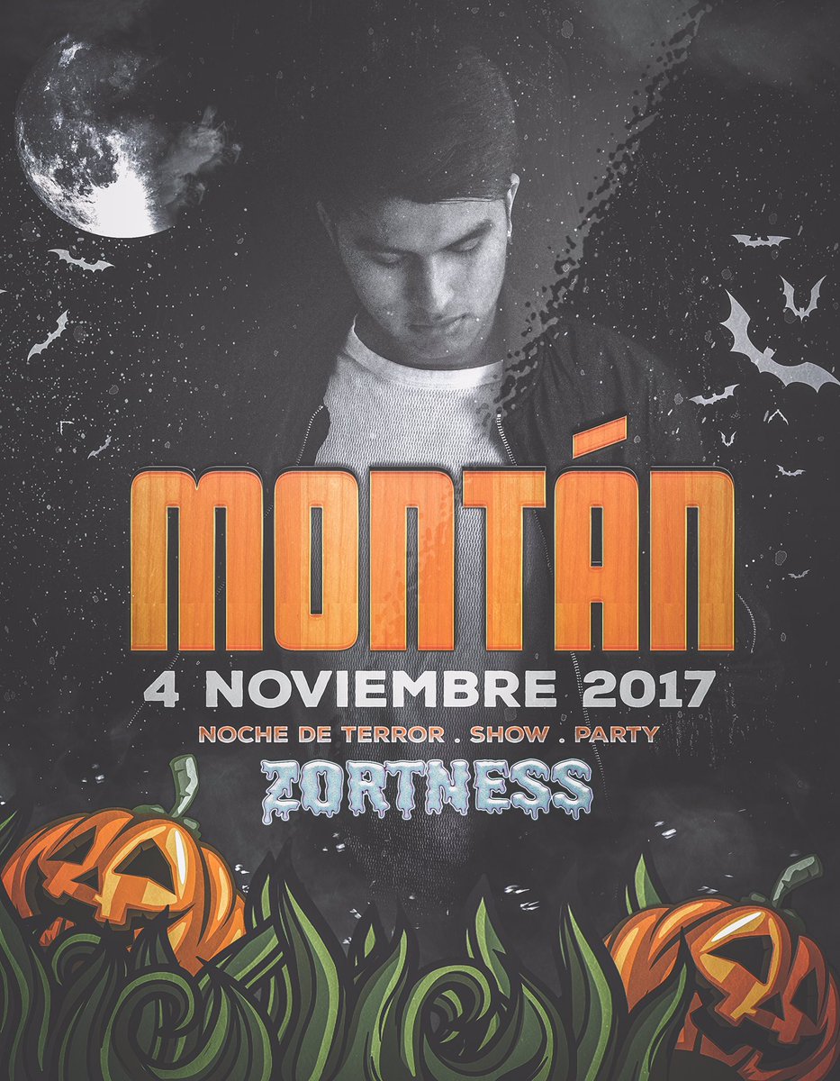 ZORTNESSMUSIC's tweet photo. 🎃HALLOWEEN PARTY🎃
4 NOVIEMBRE MONTÁN[CASTELLÓN]
#ZORTNESS #MONTAN https://t.co/8FbAudphbQ