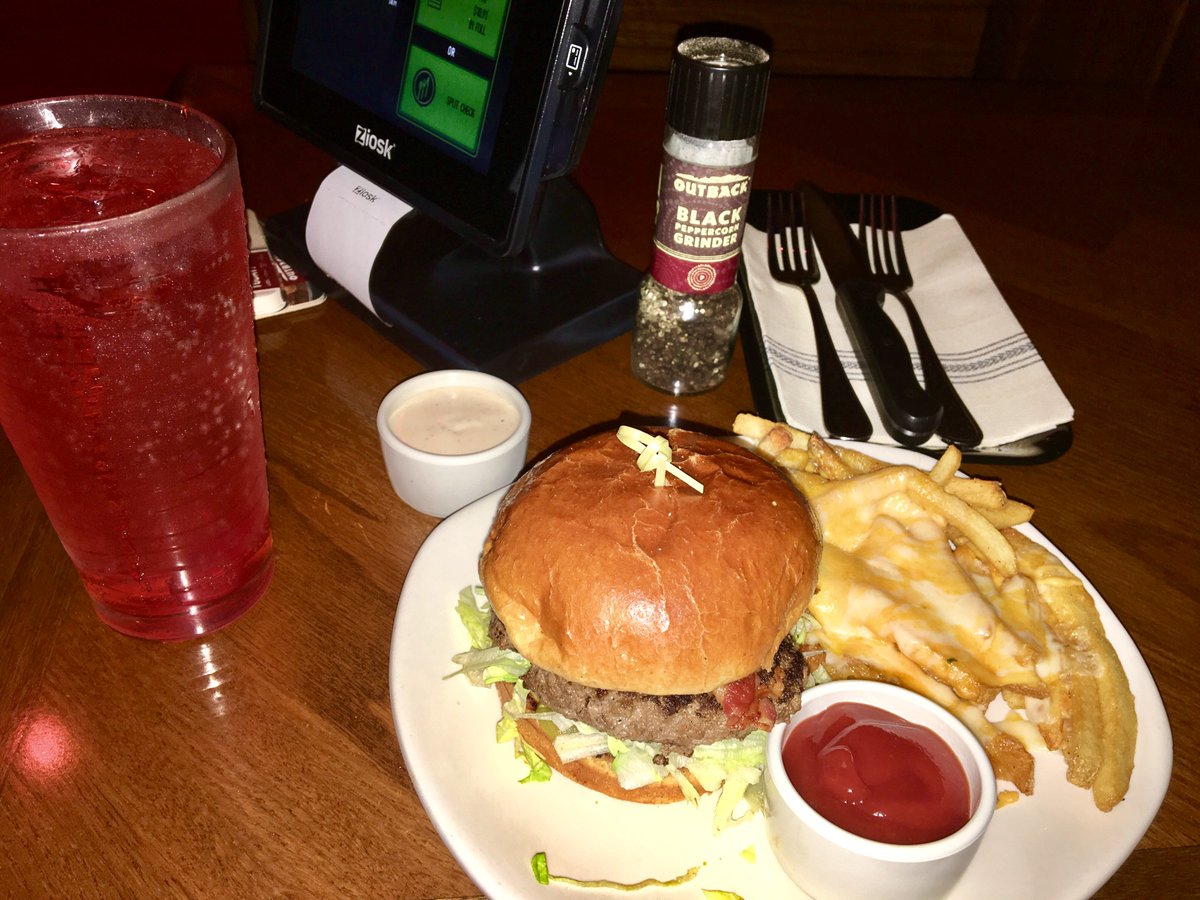 Bout To Kill This <a href="/Outback/">Outback Steakhouse</a>...