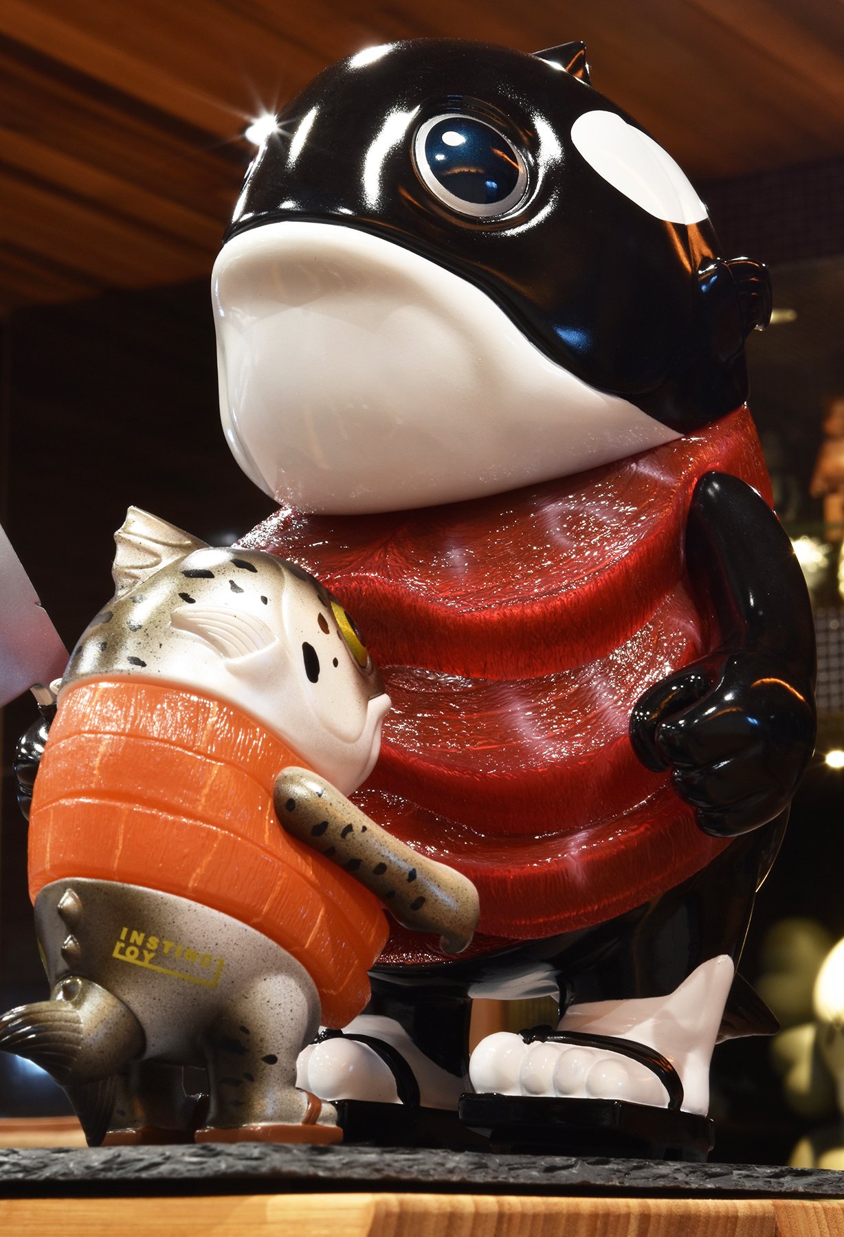 豆もやし社長 豆もやし水産 巨大化マグロ先輩 鯱 INSTINCTOY