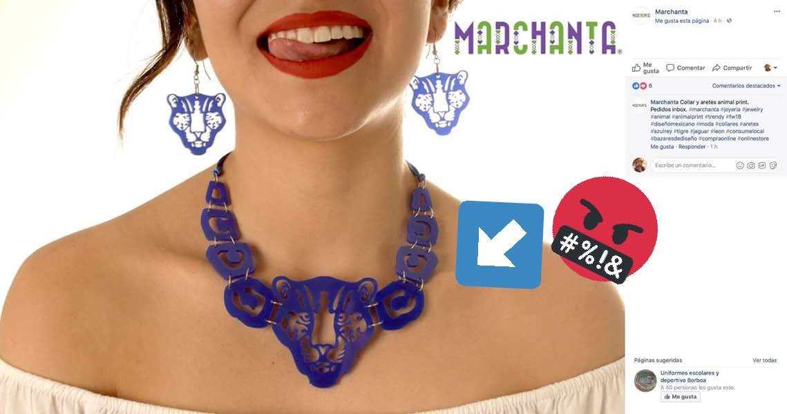SamDelRioFelix's tweet photo. RT Otro caso de robo de trabajo y diseño de autor Mexicano. Ahora el plagio lo hace la marca #Marchanta https://t.co/vWQNS9dyrL