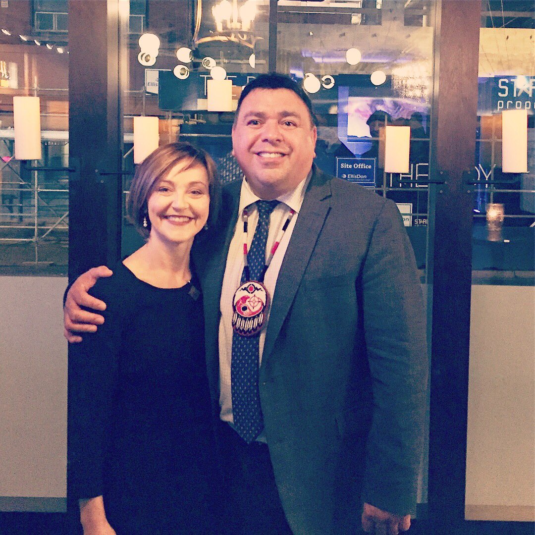 HeatherRankinMe's tweet photo. What a wonderful night @BarringtonSteak for the launch of the #LegacyRoom tonight. So humbled to be involved. #Reconciliation https://t.co/6hwCQMMxJP