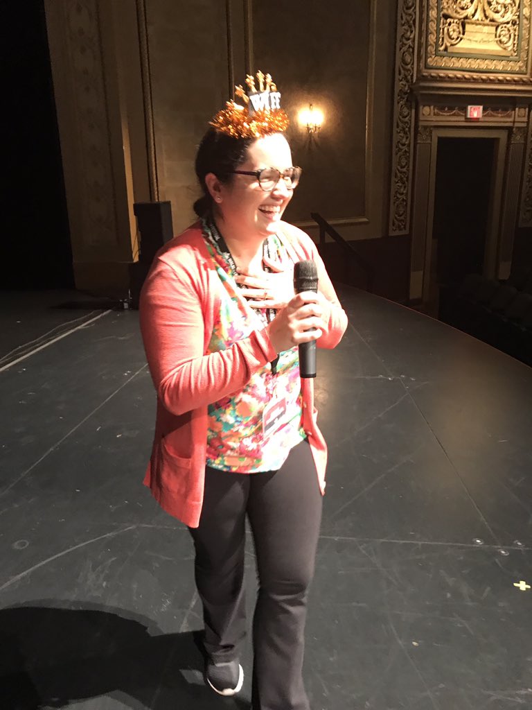 Meet the first <a href="/WindsorFilmFest/">WIFF</a> #2017Queen- Katie Stokes who watched 49 films this year! It's her favourite  event of the year! #WIFF2017 🎟