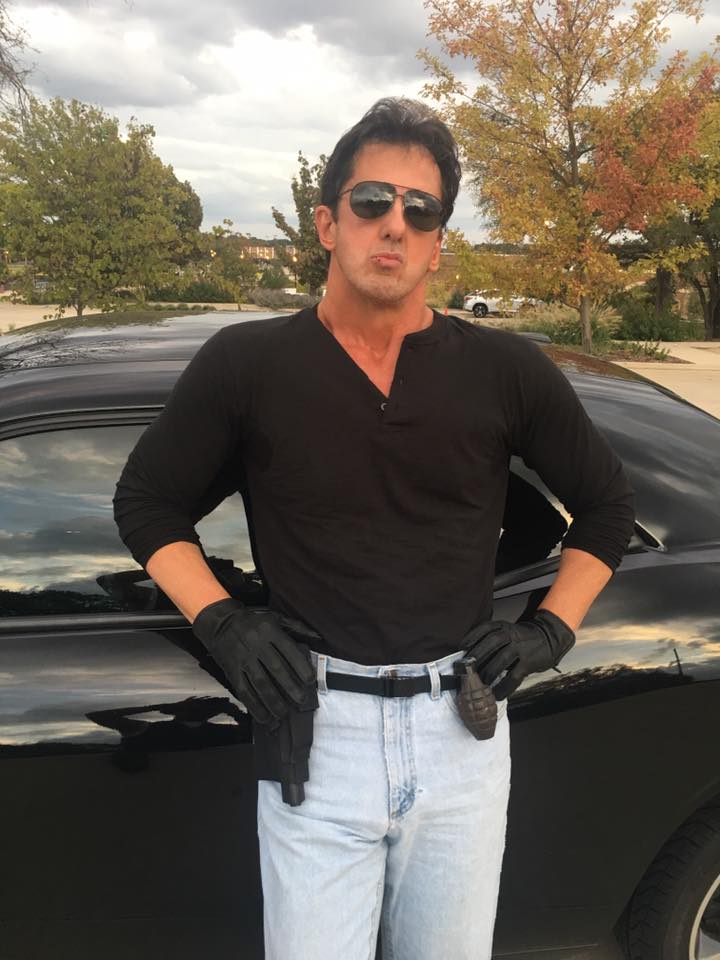TheSlyGuyDallas's tweet image. Cobra time! #Rocky #RockyBalboa #Rockylookalike #Stallonelookalike #SylvesterStallonelookalike #RockyImpersonator #StalloneImpersonator