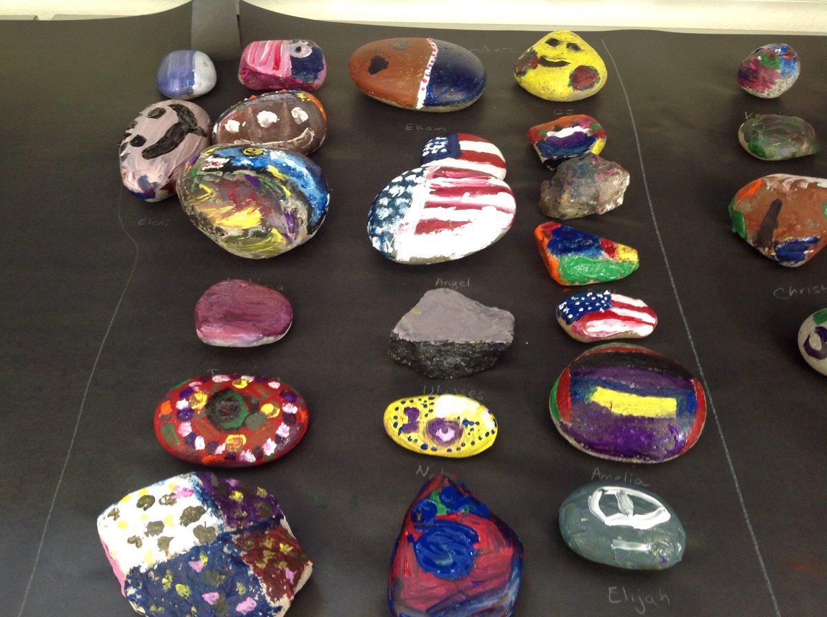 LPSProjectLab's tweet photo. Rock painting celebrating how our diversity creates a beautiful community@PVSD_LasPosas @PVSDCamarillo @Hernandez3rd https://t.co/a7GzpDUyjz
