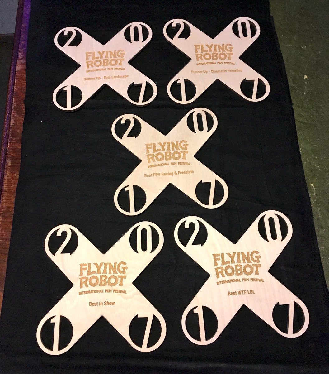 We have a whole bunch of custom made awards to distribute to top aerial filmmakers at FRiFF 2017. Find out on 11/16. filmfreeway.com/FRiFF/tickets