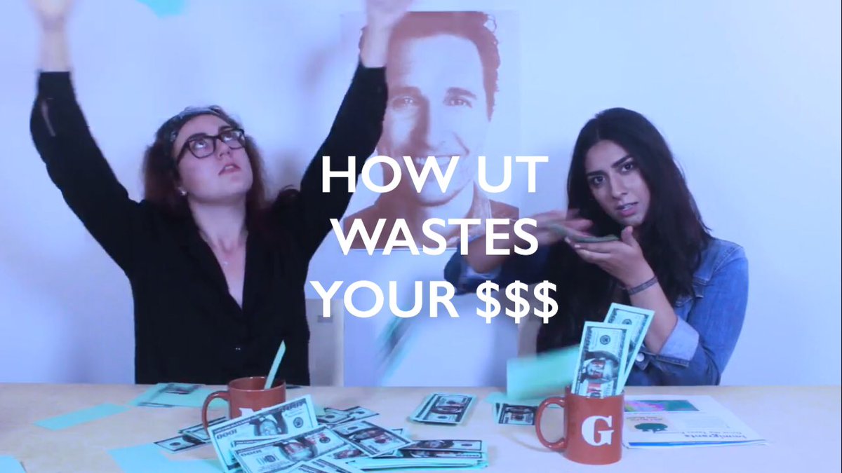 theUTupdate's tweet image. how is UT spending that historic $663 donated by students?

NEW EPISODE OUT NOW:
vimeo.com/241562130