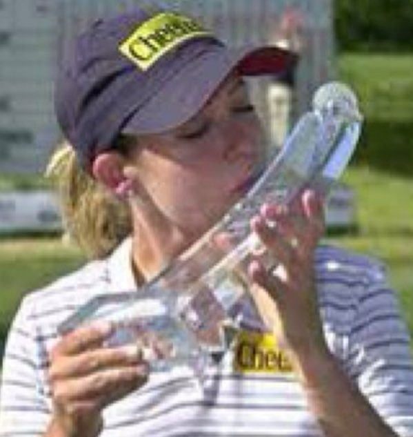 Wonder where she’ll put this trophy? 😂