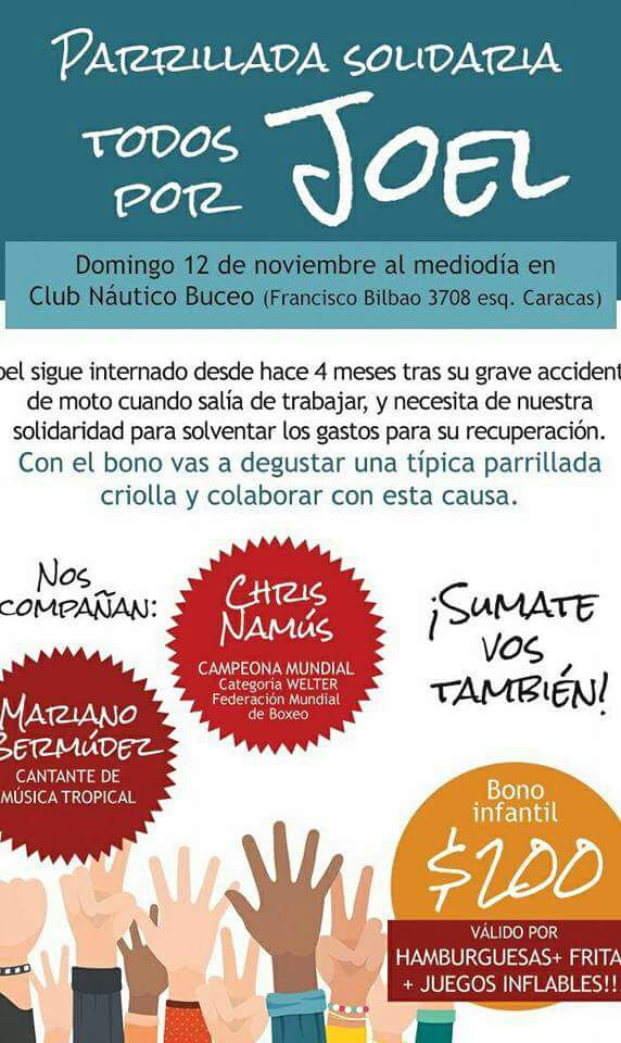 URUGUAYLATECAP's tweet photo. TODOS POR JOEL...
Gente Necesitamos del PEÑAROL FAMILIA, quién pueda dar una mano se agradece.

Con 1 RT ya Colaboras. https://t.co/3YYUFBQbnu