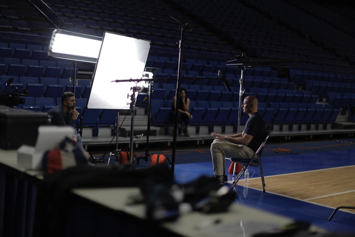 wengarrett's tweet photo. 2 great wks of production on @eddiesuttonfilm @CoachBillSelf @KUHoops @UKBaseball @UKCoachCalipari @iamchristopherh @1577pro https://t.co/hBjkshQfSE