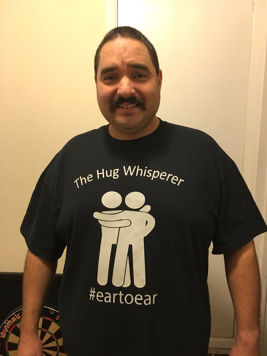 TheHugWhisperer's tweet photo. #thehugwhispererapproved  #eartoear  @Xpressedshirts https://t.co/QCGnLDzoJh