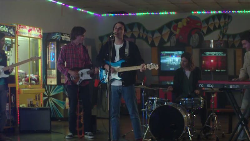 TheMusicComAu's tweet photo. PREMIERE: @crepes_aus tap into '90s arcade nostalgia for their joyous 'Mild Conversation' video: https://t.co/4qDOyVXO2E https://t.co/kCVjw4jVBP