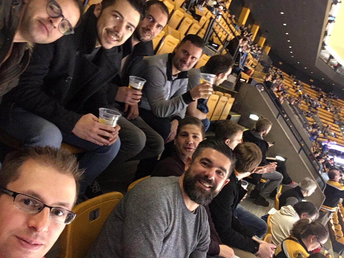 Supporters from Belgium! #nhlbruins
