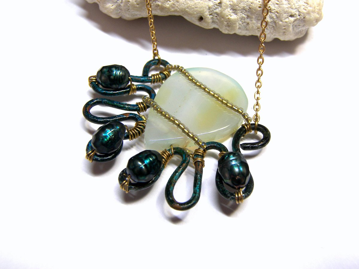 lunaessence's tweet photo. On Sale Aqua Blue Chalcedony Necklace Gemstone Pendant Oxi… https://t.co/8Y9AUuwGgU #HandmadeJewelry #WrappedPendant https://t.co/aQei5Kh6rb