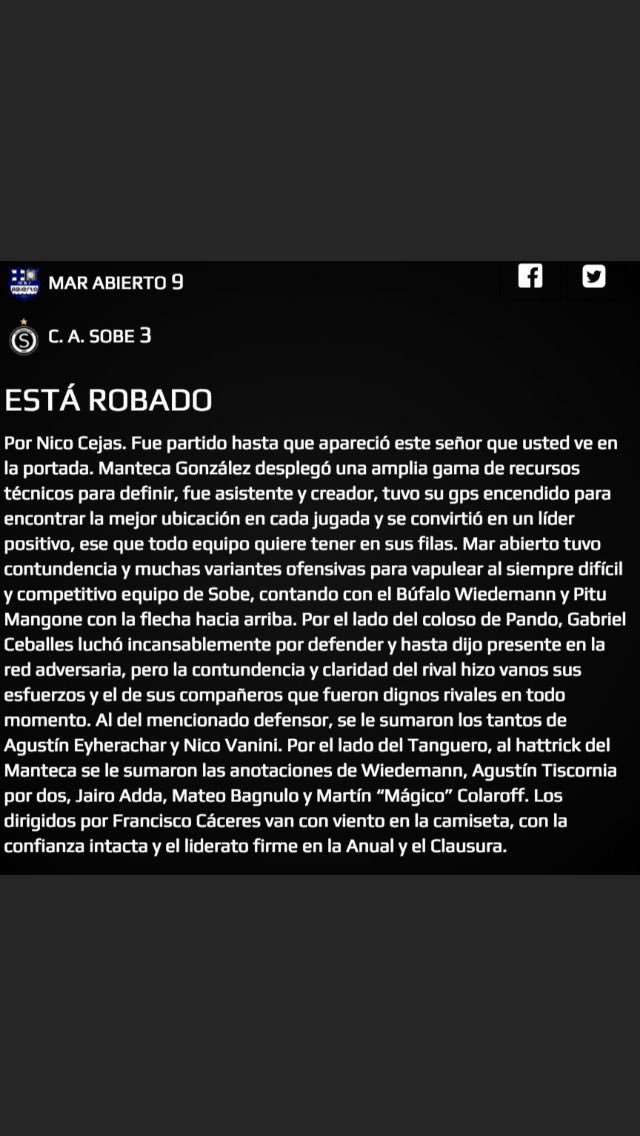 Les dejamos la crónica de la contundente victoria 9-3 #SoooomosTangueros