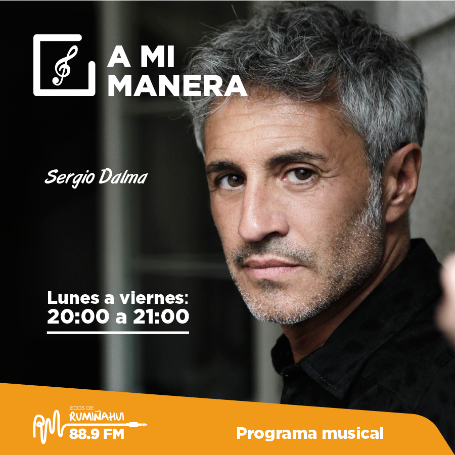 MÚSICA| 20:00 Disfruta baladas y pop romántico con la #música de <a href="/SDalmaoficial/">Sergio Dalma</a>, #hoy por 88.9 FM o ecosderuminahui.gob.ec