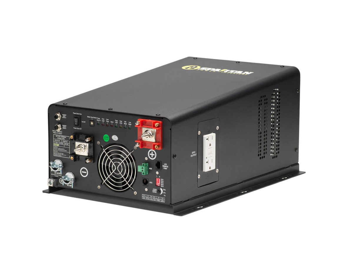 Inverters_R_US's tweet photo. Need a power #inverter for your home or RV? Check out @SpartanPowerUSA powerful new line of inverter/chargers! https://t.co/0JHpWhp51I https://t.co/QwdhtZShIj