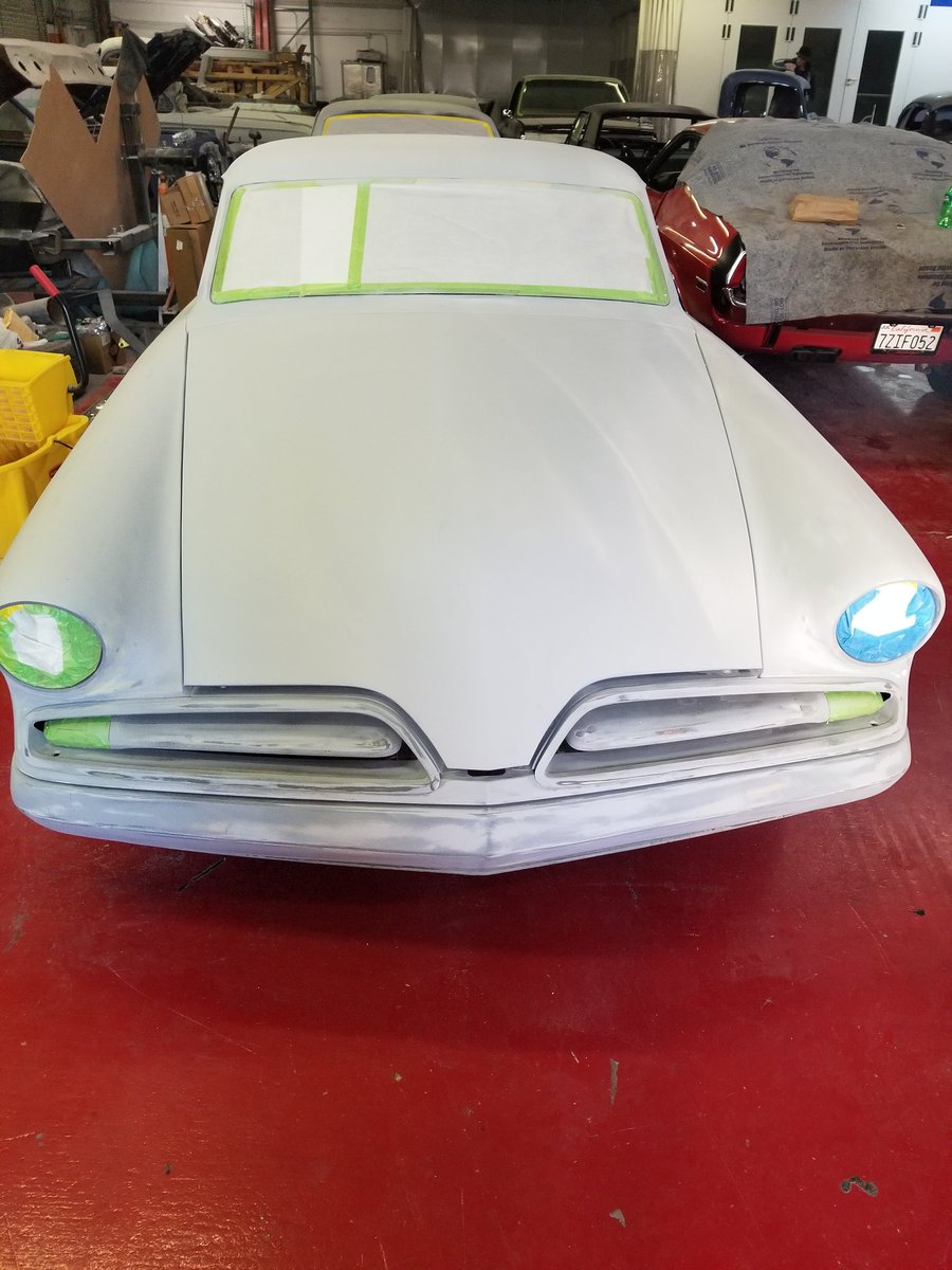 CustomPrimetime's tweet photo. Studebaker primed to get painted! #studebaker #paintjob https://t.co/Q9XN8A2M3t