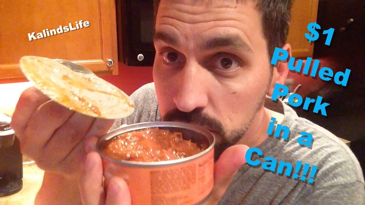 BIZLInet's tweet image. 1 Dollar Pulled Pork in a Can!!! dub.io/tw/33130535 #imovie #pulled_pork