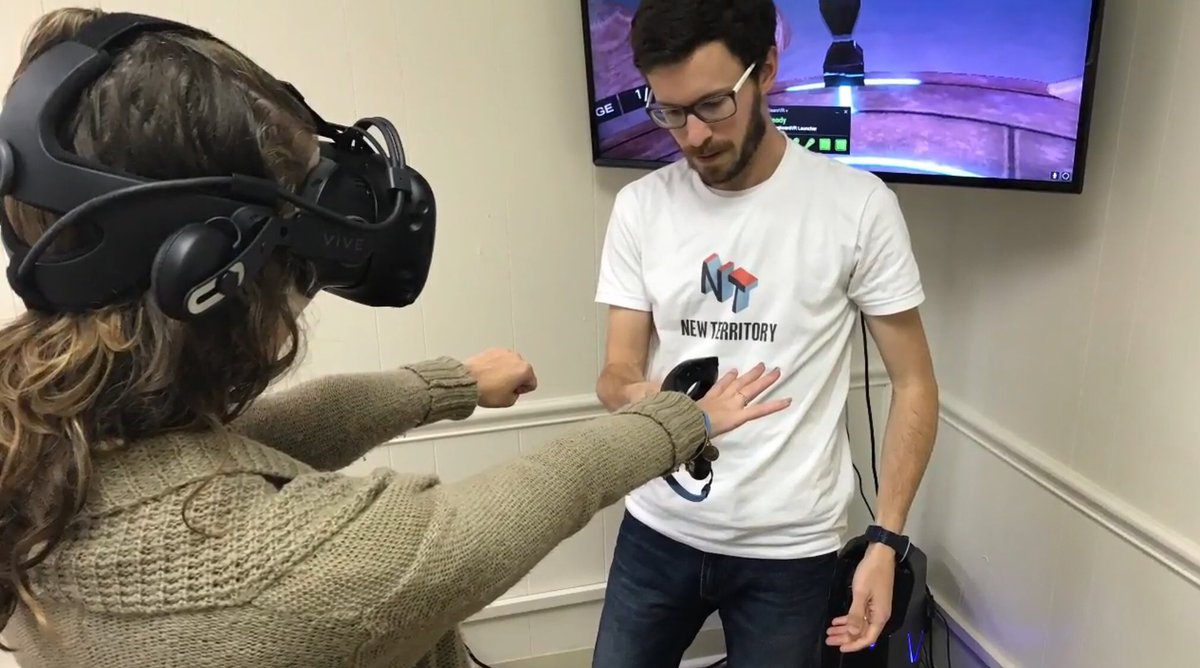 ThePioneerWJHS's tweet photo. Virtual reality arcade opened by alum [Video]:Watch and get a 20% off promo code to play VR games at New Territory! 
https://t.co/3m4AiSh3VG https://t.co/ZA7HRCii8E