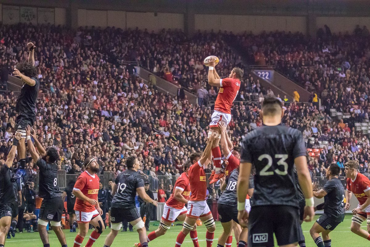 RugbyCanada's tweet photo. Enjoyed last Friday's #CANvMAB at @bcplace? Get your tickets for Jan 27 when Canada looks to qualify for #RWC2019! https://t.co/mQhLQXxMwj https://t.co/wXHPugp5ND