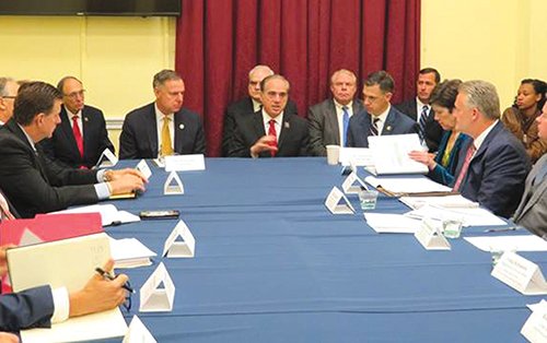 JetMachinellc's tweet photo. Banks and Peters lead roundtable on delayed payments for #medicaldevices

#jetmachine #machineshop 
https://t.co/dz247HeFTO https://t.co/pSWEKvqMJV