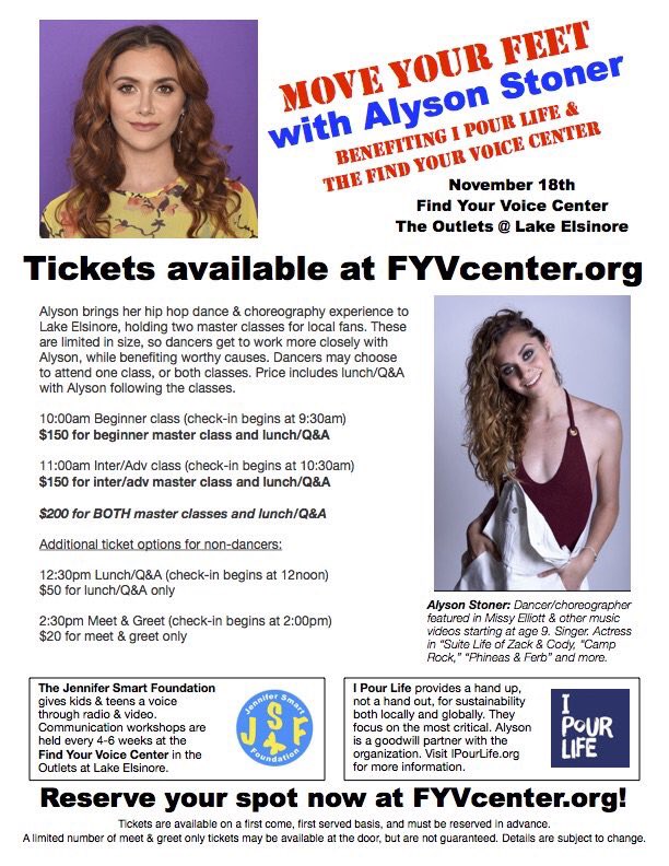 I'm so thrilled for this! Come have lunch with me, take dance if you'd like, and really hang out. Not just hi and bye! ❤️❤️❤️