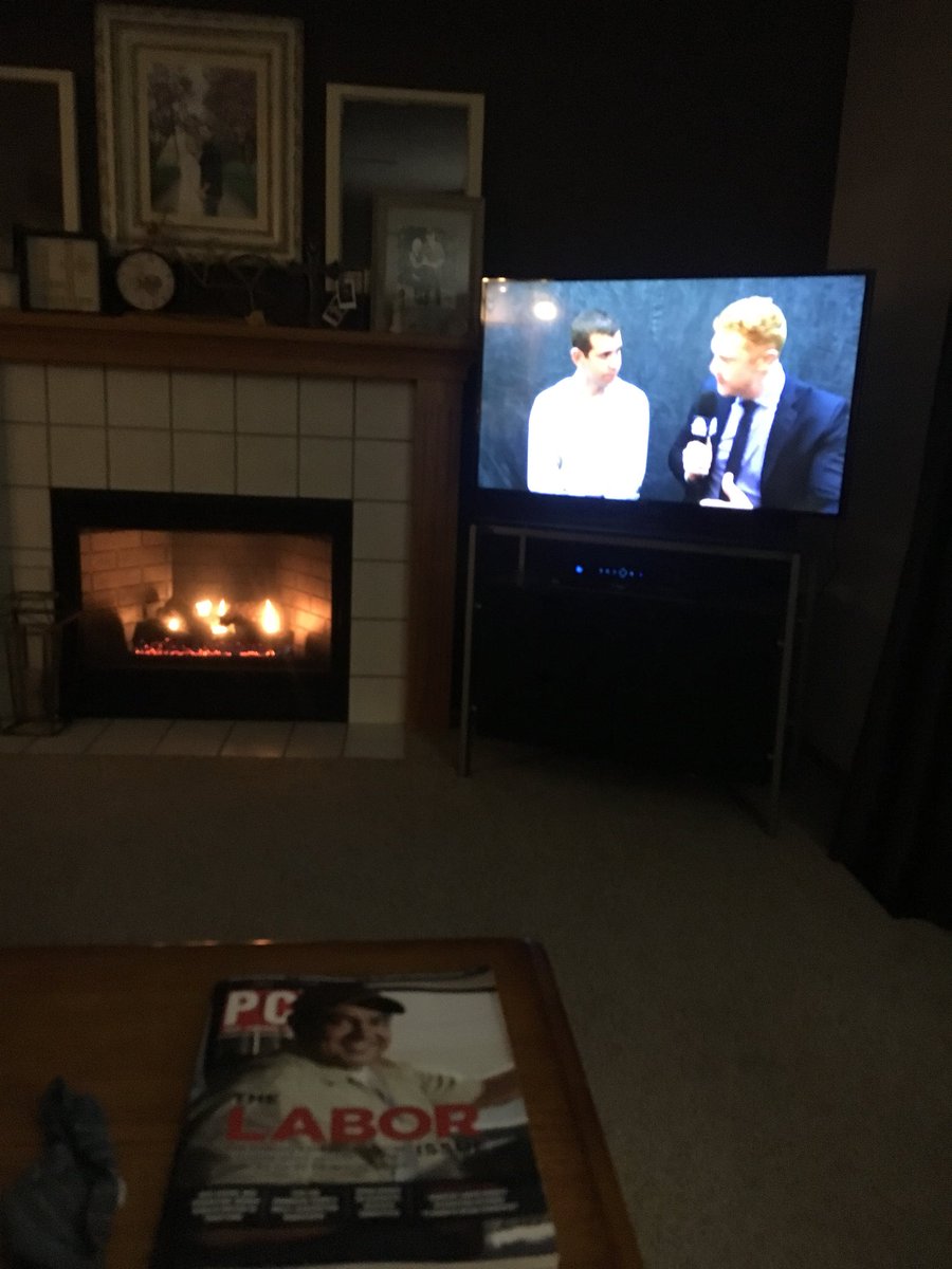 mccarthy133's tweet photo. @NBCSCeltics Watching by the fire in Nebraska! #nbcsceltics https://t.co/YE52ih9Nre