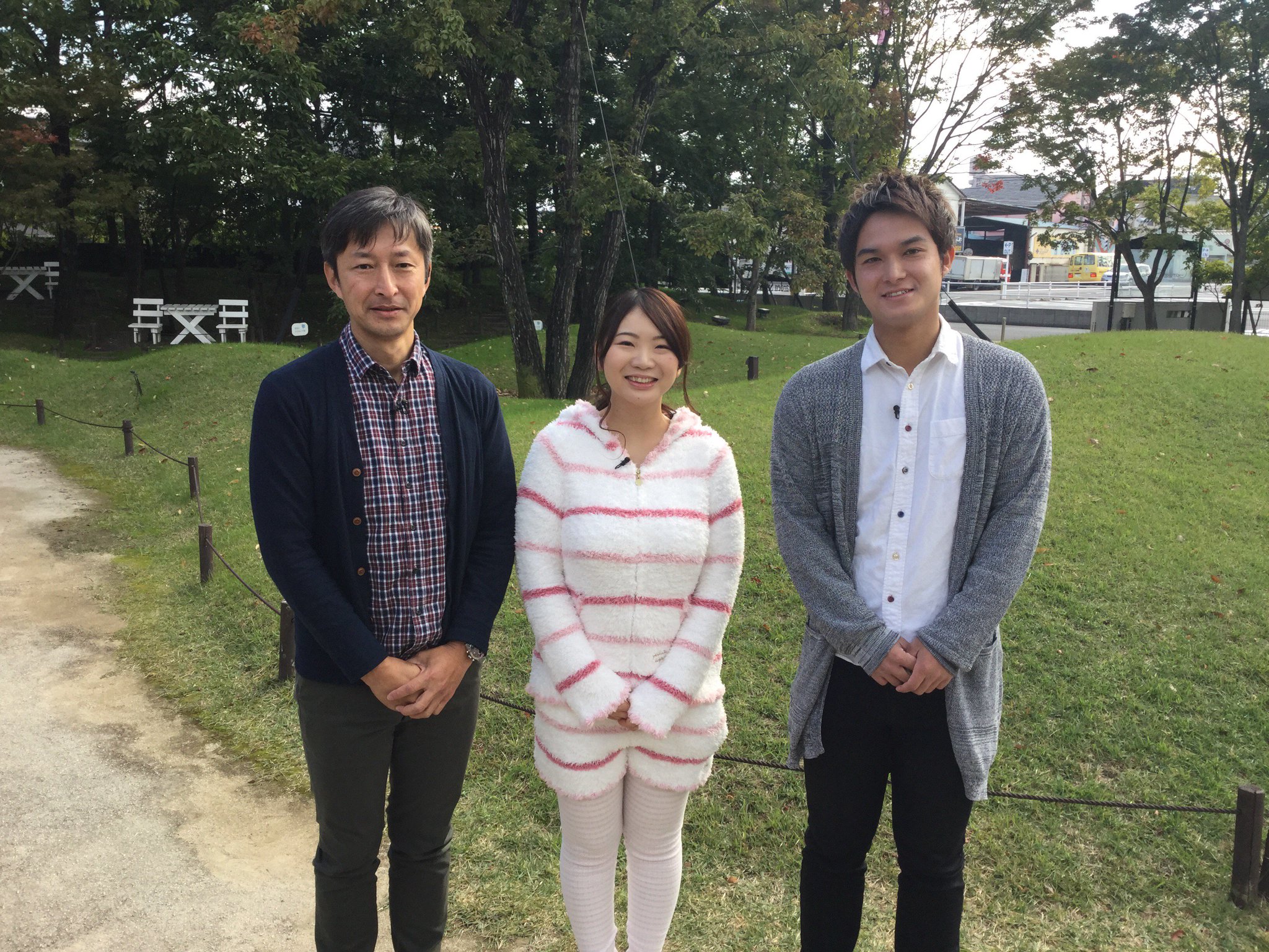 Oab大分朝日放送 Pa Twitter ５スタ班 立冬の ｏａｂガーデンスタジオ５です きょうのゲストは トキハの佐藤さん 人気のルームウェアブランド ジェラートピケ オープンのおしらせです モコモコの可愛いパーカーに心なしか顔が緩みがちな 男性出演者のお二人