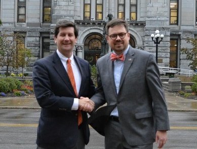 markpoloncarz's tweet photo. The county clerk is responsible for handling some of your family's most important matters. Tomorrow please support a small business owner and familiar voice for our community: Steve Cichon! https://t.co/FL5KPHnDe3