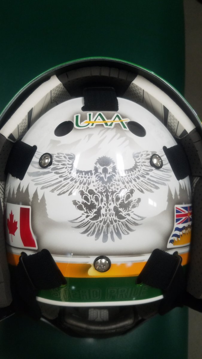 Tendy_Gear's tweet photo. Kristian Stead
University of Alaska-Anchorage Sea Wolves NCAA
Bauer mask painted by @Friedesigns
#MaskMonday https://t.co/DWCRsZYNCL