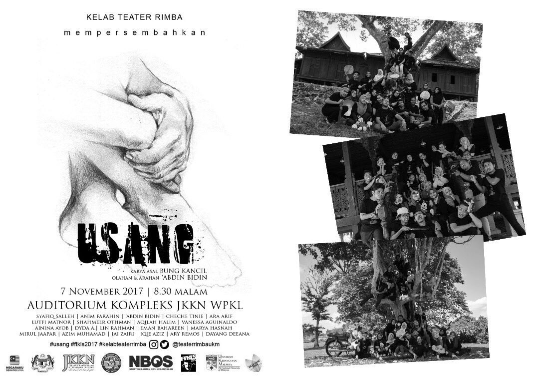 teaterrimbaukm's tweet photo. Holy sh*t! TODAY IS THE DAYYYYY 

#Usang
#ftkls2017
#kelabteaterrimba https://t.co/mapzIEuMux
