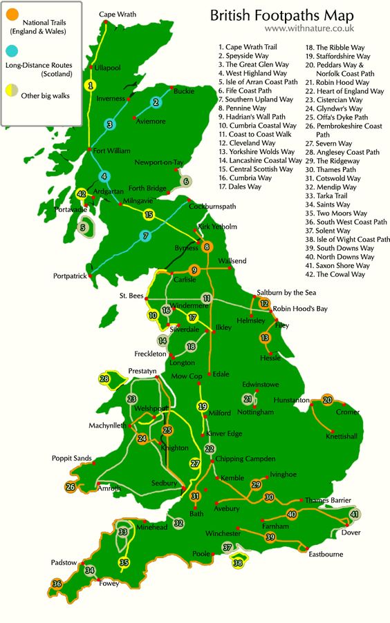 mappluk's tweet photo. Wrap up warm and hit the #hiking paths this winter with this great map of #British trails and footpaths! #discovermore #nature #walking https://t.co/8VuVyHSxmf