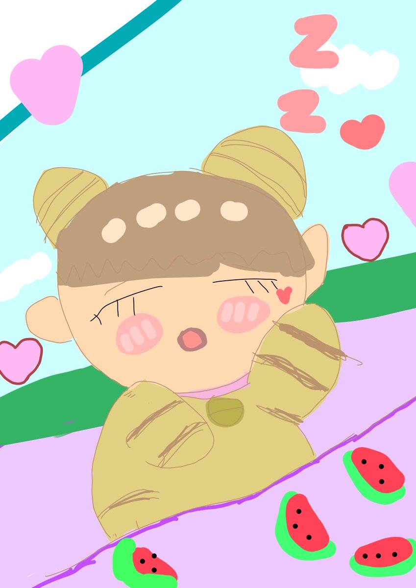 Urutos1007's tweet photo. drawing of @Urutos1007  for @btsitos  my artist fav
 I luv it the fanarts of @btsitos 

 태태💗🐘
#태형 #뷔 #태태 #V #taehyung 
#방탄소년단 #BTS
@BTS_twt https://t.co/Bu6c59DgIp