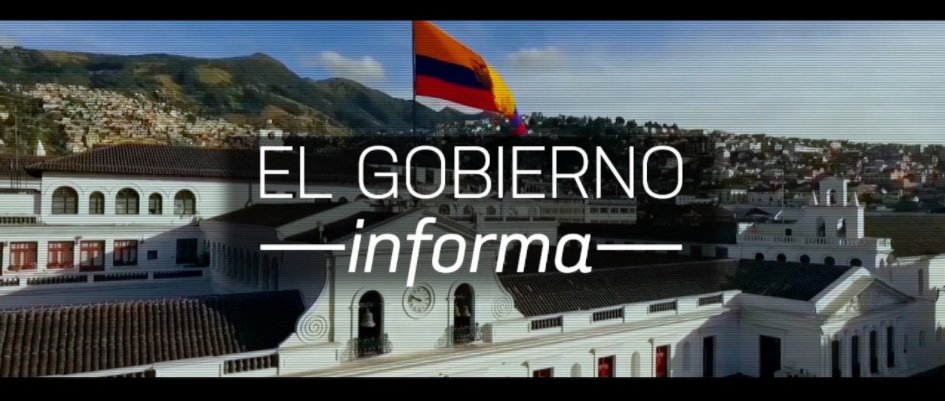 ComunicacionEc's tweet photo. FACEBOOK LIVE » https://t.co/KIdJSzllIZ #ElGobiernoInforma, noticiero semanal que transparenta y socializa el trabajo gubernamental https://t.co/gd52uzprmM