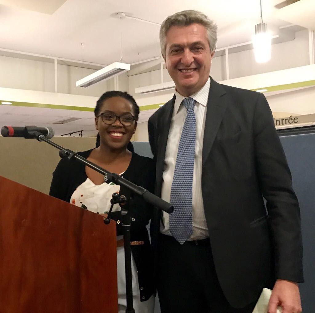 jnbeuze's tweet photo. “#Education made me the person I was destined to be: it had the effect of taking my #refugee status away from my #identity.” @ameliefab https://t.co/KF71e8W8nG