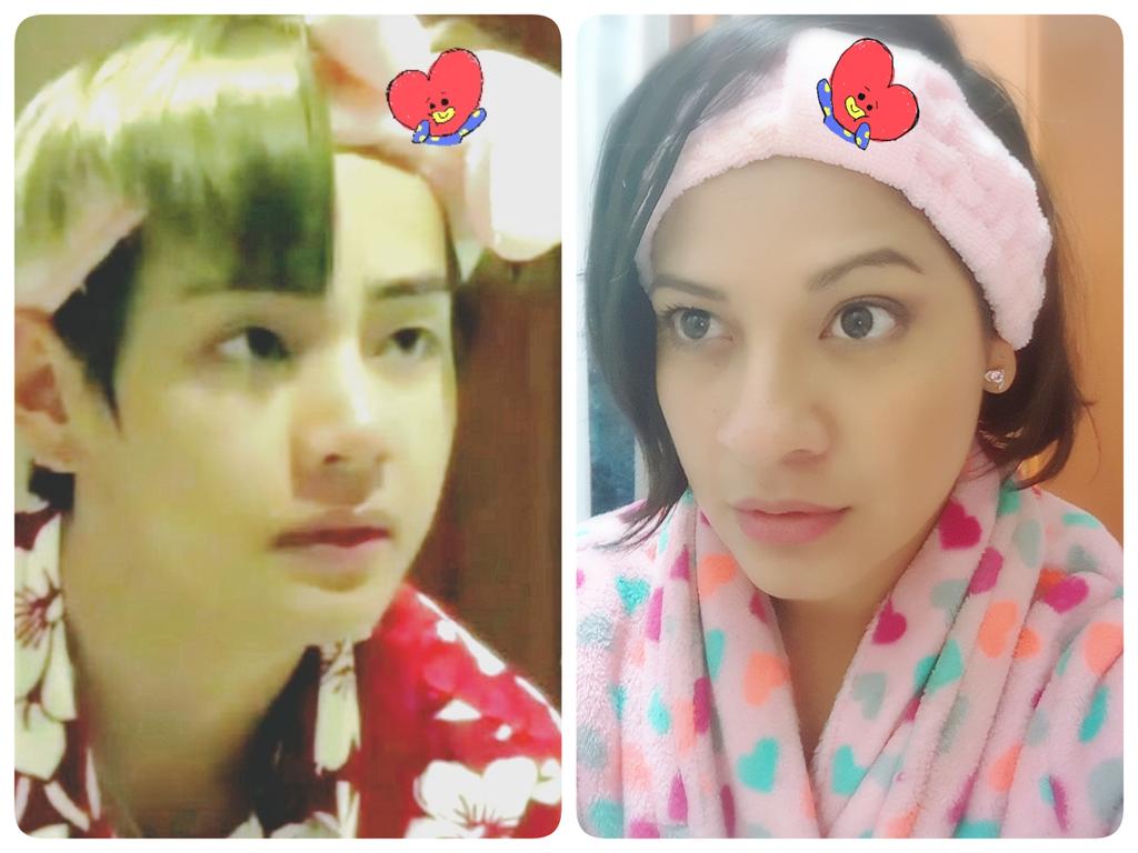 MestasM's tweet photo. Ok. Mi primer #ARMYSelcaDay 🙈 #PeruArmy https://t.co/RRTsk7671G