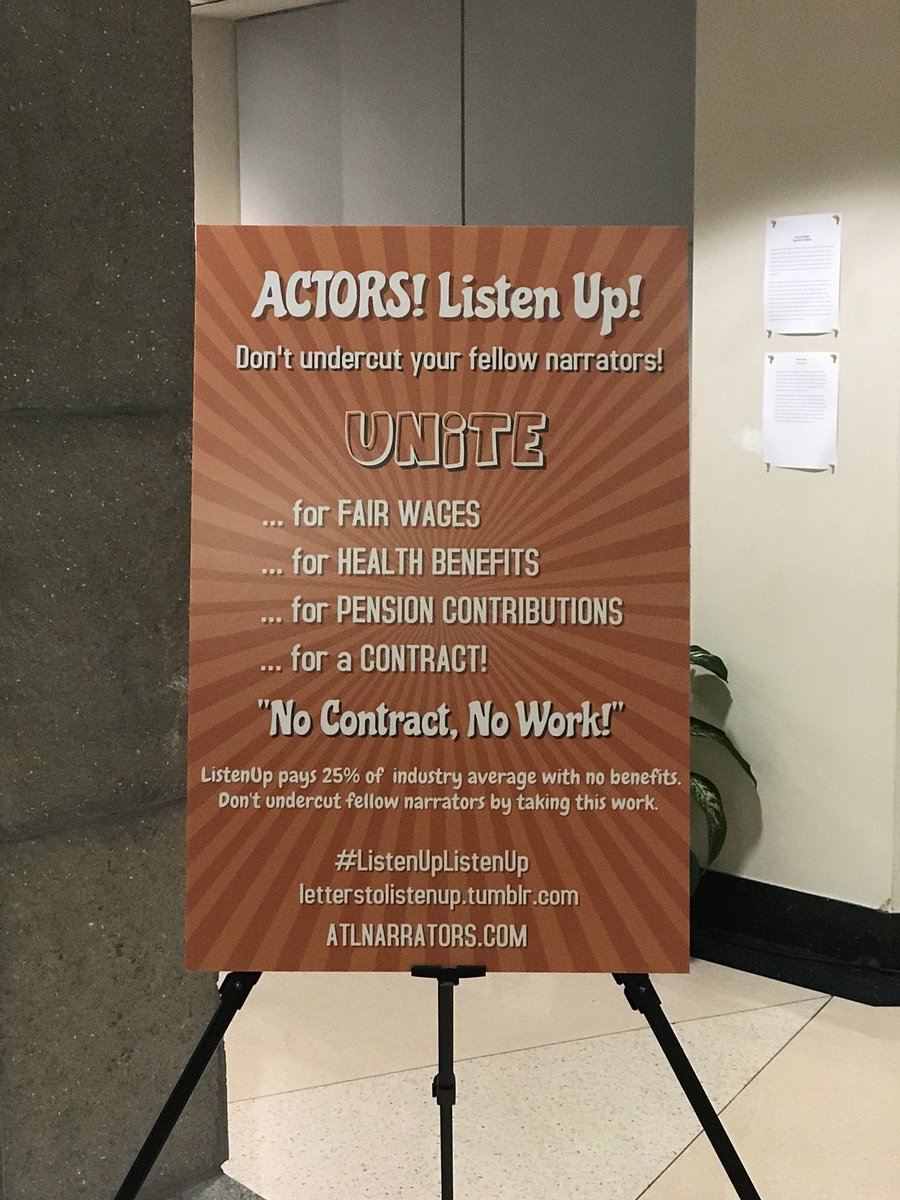 <a href="/iamDTMay/">Daniel Thomas May</a> @ListenUpAudio <a href="/AtlNarrators/">ATL Narrators</a>