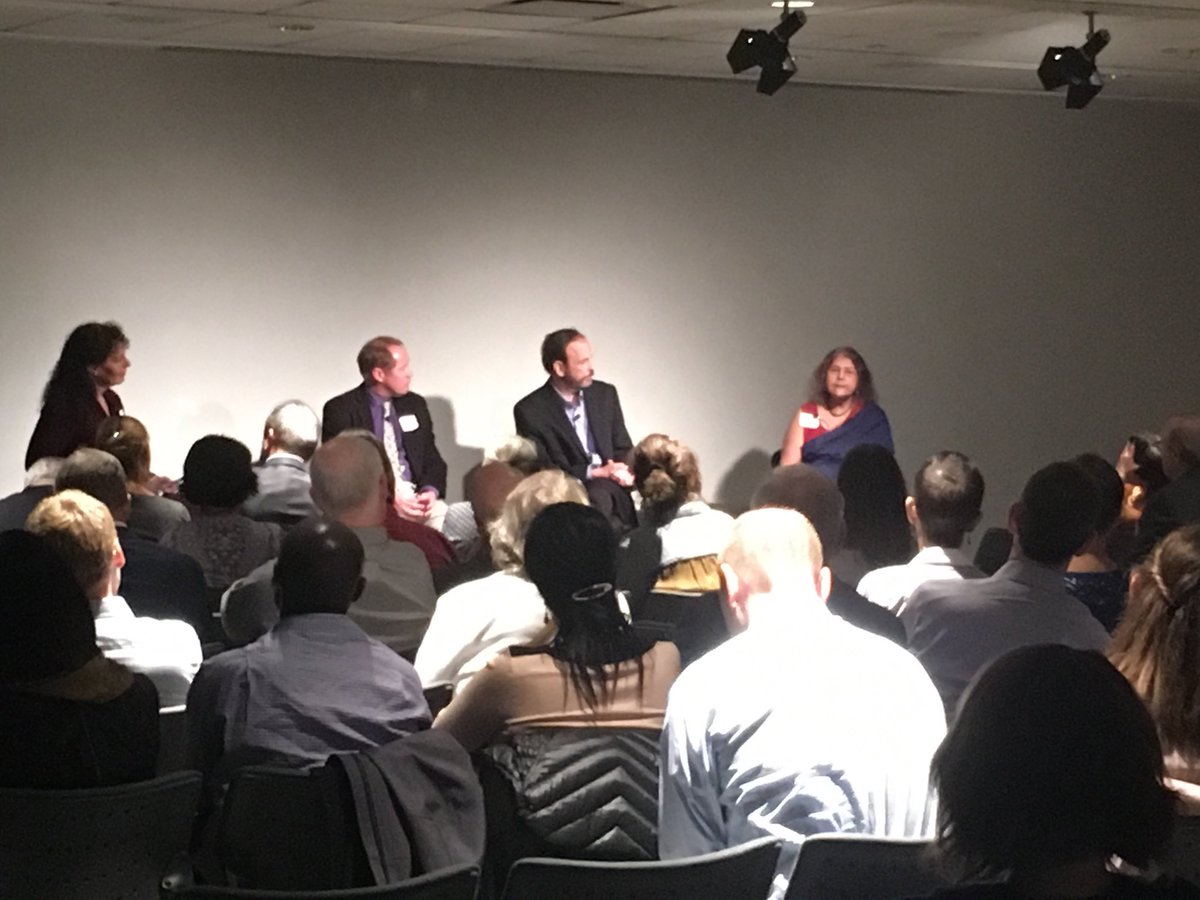 dsfeld's tweet image. Fascinating conversation about the #futureofnature - gene editing, self-driving cars, March for science. Need facts +values @museumofscience