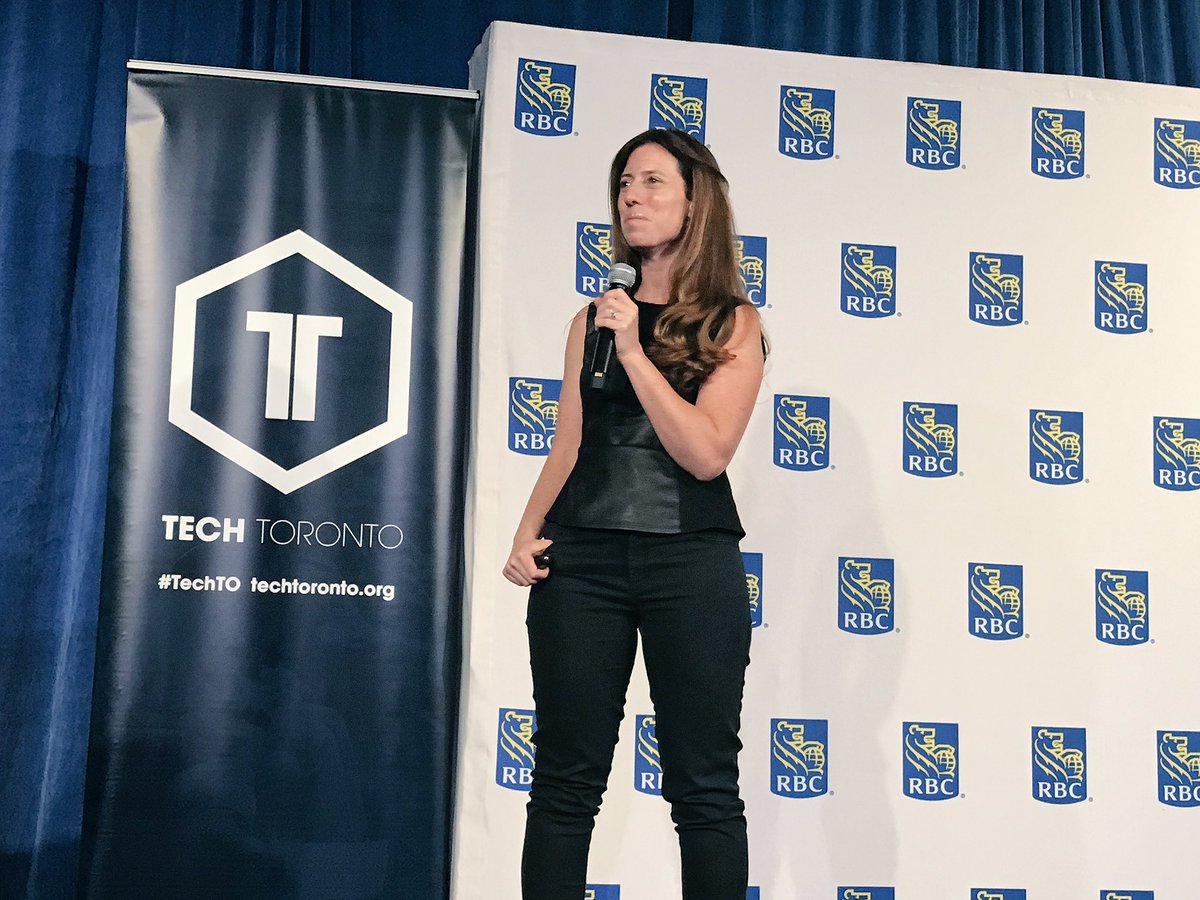 joinmovethedial's tweet photo. .@thecfaktor shares the power of an  optimistic, curious &amp; courageous mindset #TechTO #movethedial https://t.co/V2KO6htoae