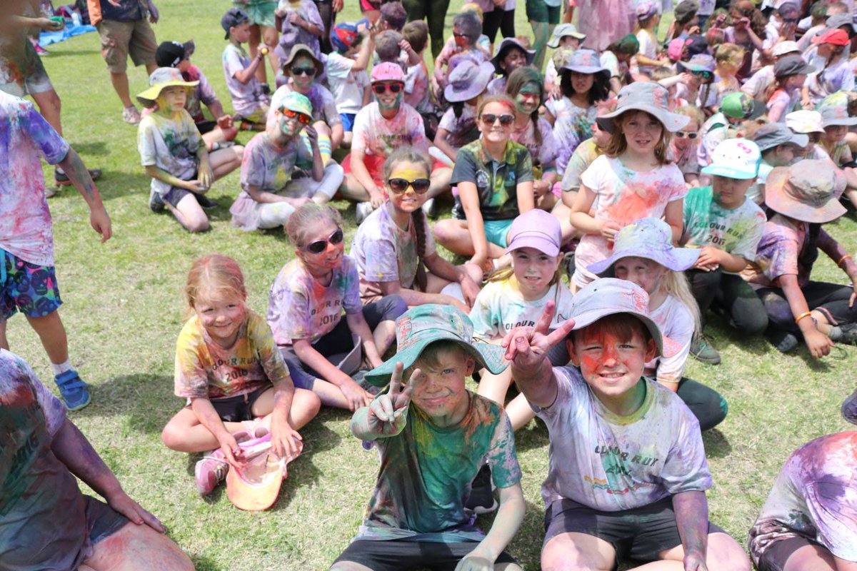 Did you know our colour powder is non-toxic,  food grade, and made from natural maize starch and vegetable colours? schoolfundraising.com.au