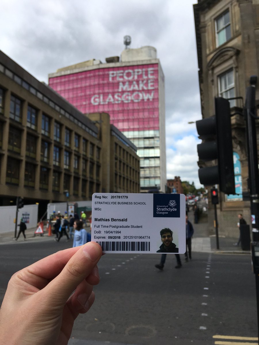 M929394's tweet photo. Of course I feel welcome !
#PeopleMakeGlasgow 
#CityBranding #MScGSCGlasgow https://t.co/yjE1LK33i4