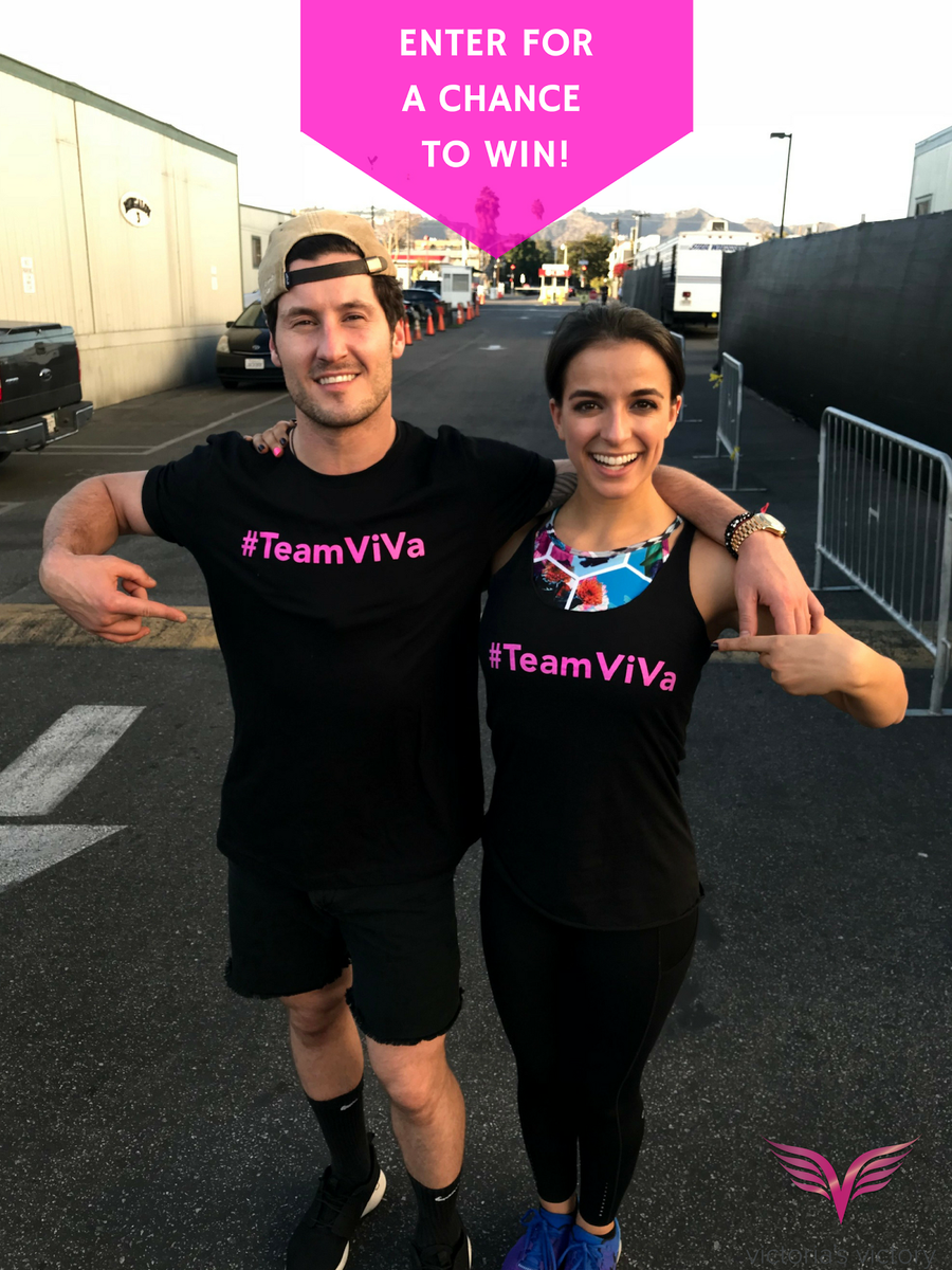 Arlenv1's tweet photo. RETWEET &amp; follow my foundation @vvfvictory for a chance to win a #TeamViva shirt! 5 winners announced tmrw. @iamvalc @dancingabc #DWTS https://t.co/kovzeWYWjM